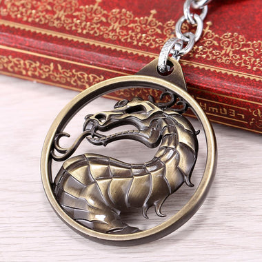 Mortal Kombat Dragon Keychain