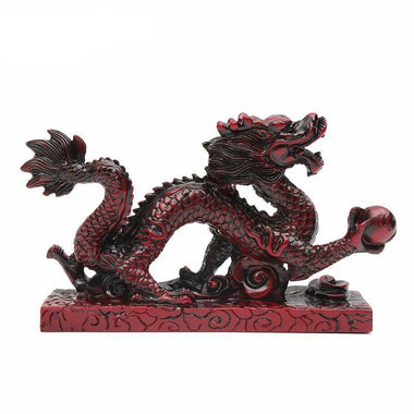 Vintage Resin Chinese Dragon