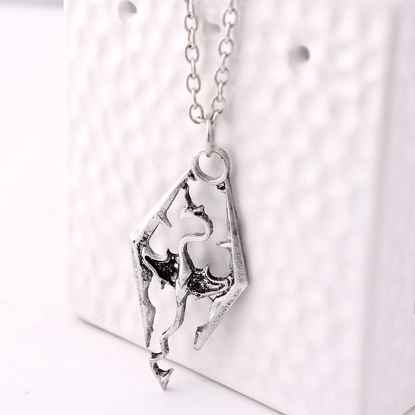 Skeletal Dragon Necklace